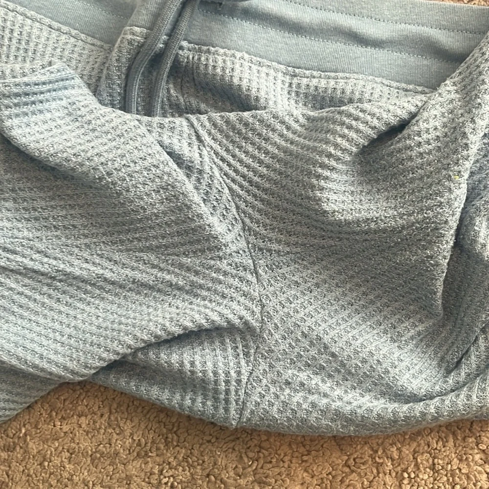 Knix waffle jogger and Henley top set